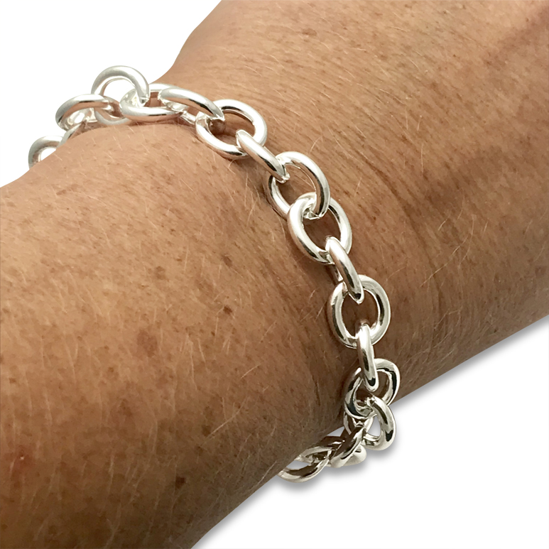 Bracelet cable chain heavy - Formia Design Custom Jewelry