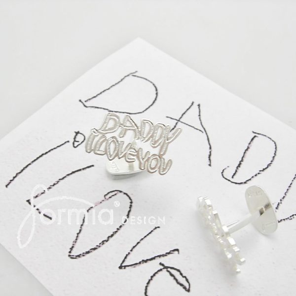 daddy i love you cufflinks a father's best gift ever