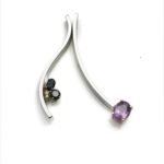 Customers gemstones redesigned into versitile necklace, combination pendants collection
