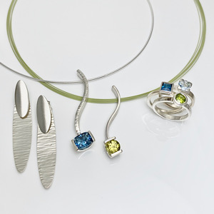 Shop design by Mia van Beek modern contemporary jewelry