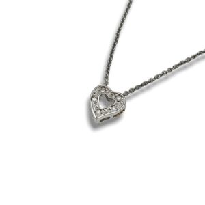 Brilliant heart pendant